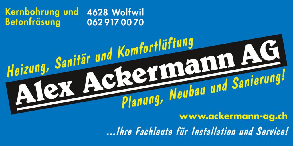 Alex Ackermann, CH-4628 Wolfwil, Switzerland